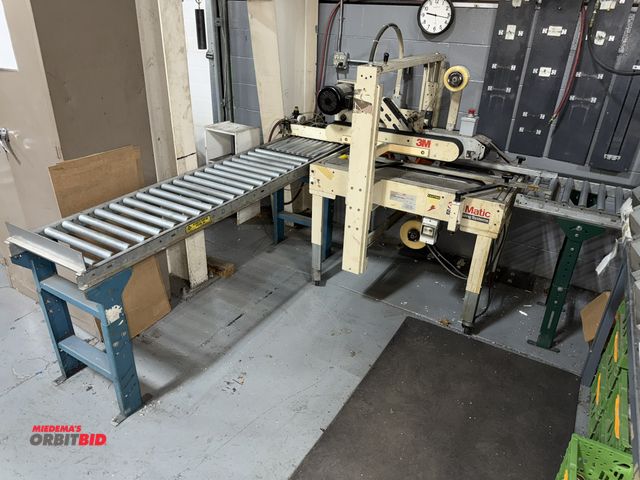 Lot 1-18723 - (1) 3M-Matic adjustable case sealer, 77A-KS, model 18600, S/N 5213, 1/6th HP, single phase motor, 11...