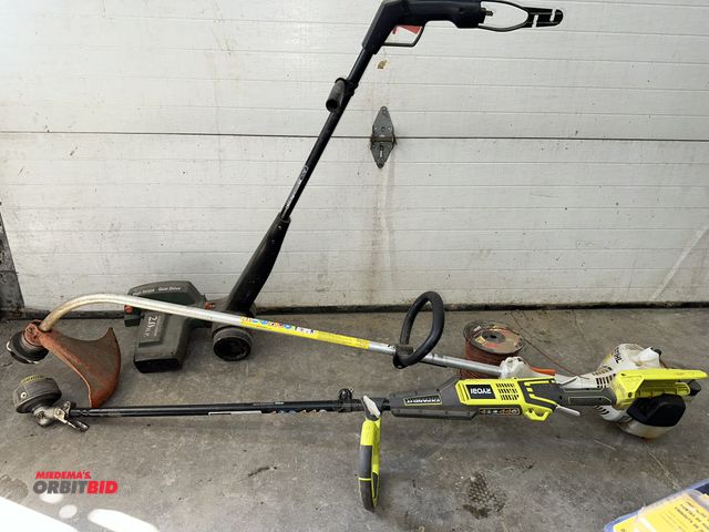 Lot 1-14104 - Lot including (1) Stihl, model FS46, gas powered weed trimmer, engine pulls through and has compress...