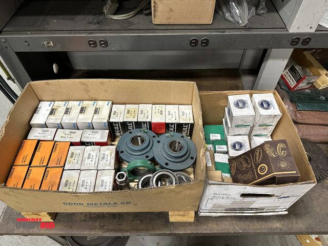 Lot 1-19157 - Large lot of assorted new bearings, various types, sizes, and styles.