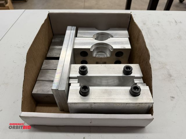 Lot 1-6107 - Lot of assorted clamping blocks, (6) 2" x 1 3/4" x 1 3/8" blocks.