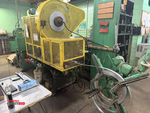 Lot 1-18622 - (1) Minster #4, 32-ton capacity press with 3" stroke, variable stroke per minute, and 7.5" shut heig...