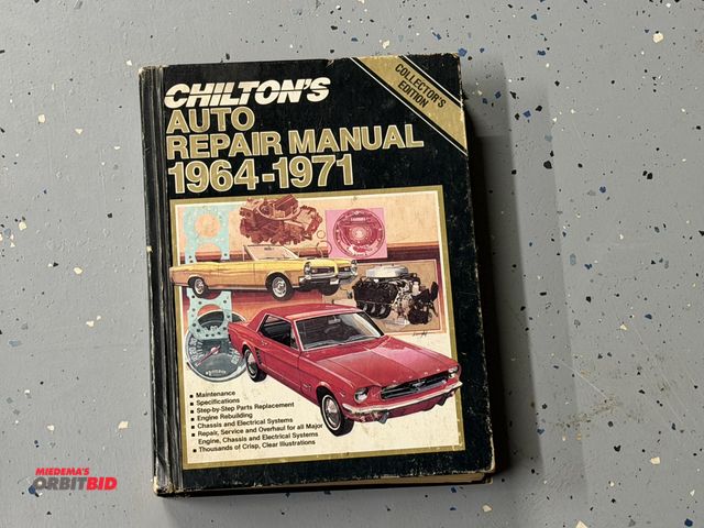 Lot 1-8302 - (1) Chilton's Auto Repair Manual, 1964-1971.