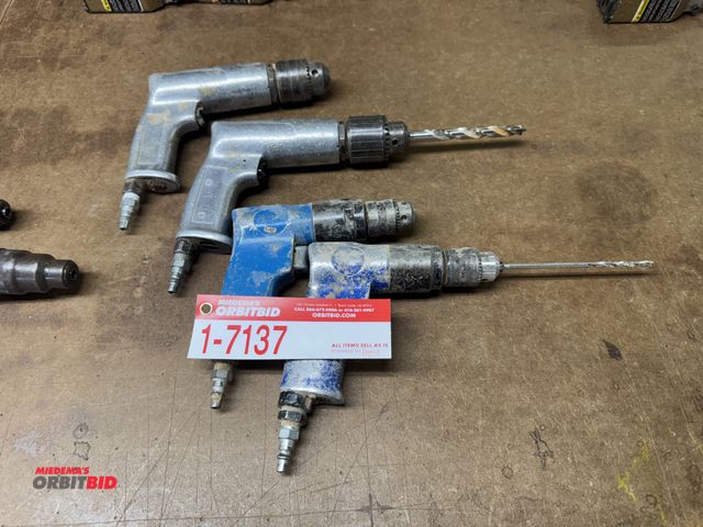 Lot 1-7137 - (4) Mp Pneumatic Drills