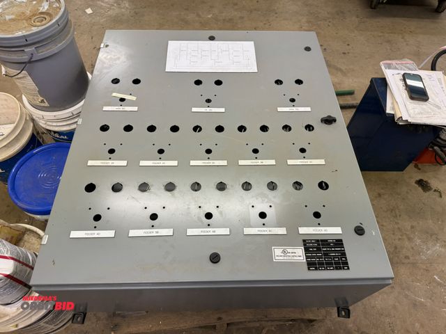 Lot 1-6344 - (1) electrical box, 36" wide x 41.5" tall x 13" deep.