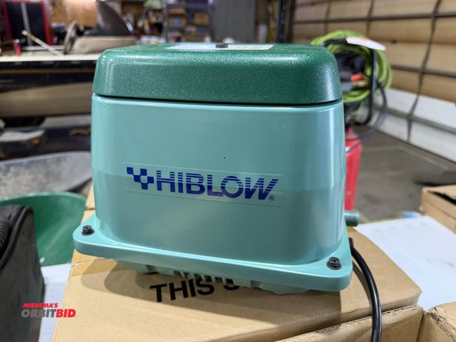 Lot 1-18622 - (1) Hiblow air compressor, model 120LL2400P, 120V, new in box.