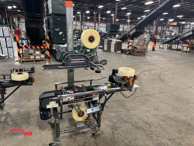 Lot 1-2573 - (1) Loveshaw Little David LDX/3, portable taper, S/N 2110919LDX/3, 120V, includes (2) attachments.