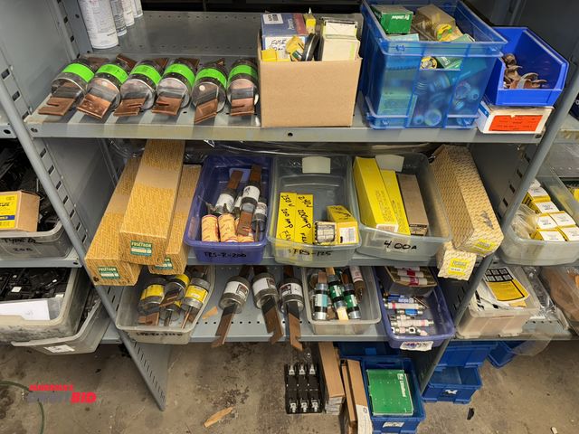 Lot 1-6409 - Large lot of assorted fuses, includes Fusetron FRNR400, Fusetron FRS600, Specification Grade Buss fu...