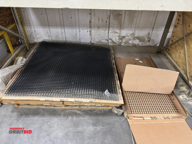 Lot 1-19499 - Lot of Gerard Daniel metal grates, (6) 48" x 48", and (12) 24" x 48".