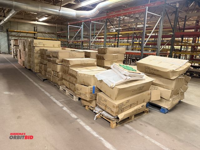 Lot 1-7460 - (1) Lot Of Disassembled Furniture Parts, To Include (New Boxes) Of Chair Arms, Kd Frames, Queen Size...