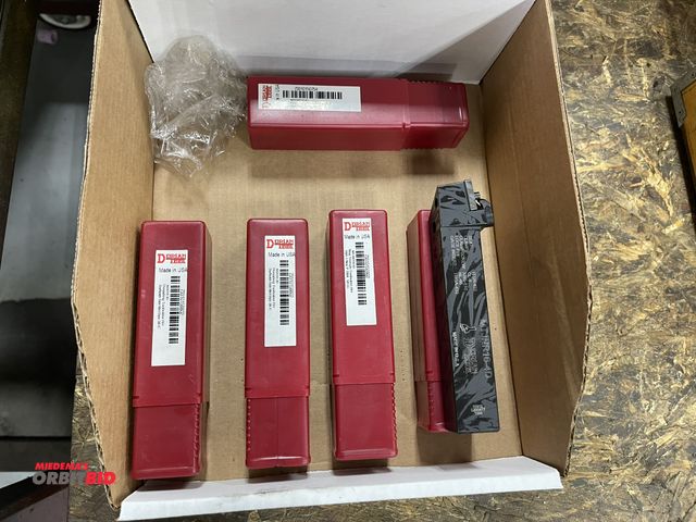 Lot 1-19427 - (5) new Dorian Tools, model MTJR16-4D, insert turning tools.