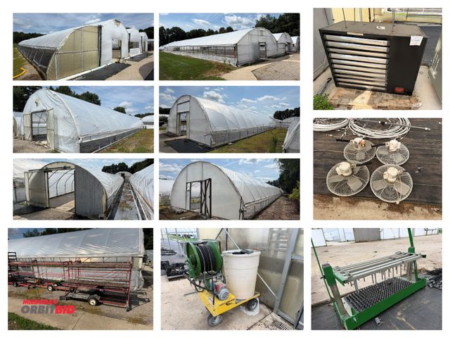 Mid Michigan Greenhouses Retirement Auction
