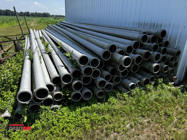 Lot 1-7000 - Large lot of Travis irrigation pipe, 6"