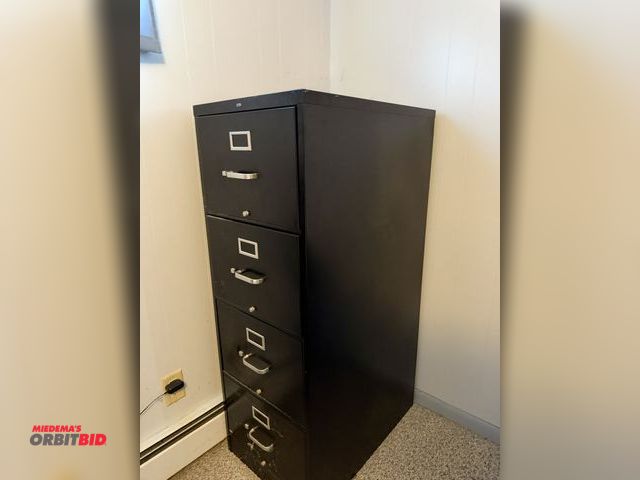 Lot 1-12162 - (1) Hon 4-drawer lateral file cabinet, 18" wide x 28.5" deep x 52" tall.