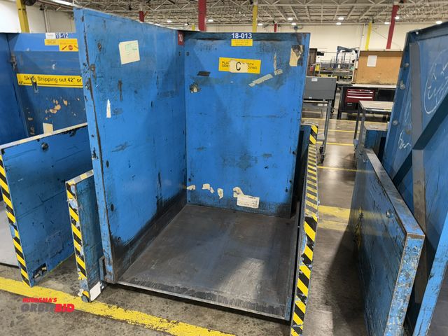 Lot 1-5171 - (1) Lift Products, Inc., 110V, 1000 lb. capacity skid lift with hand held pendant.