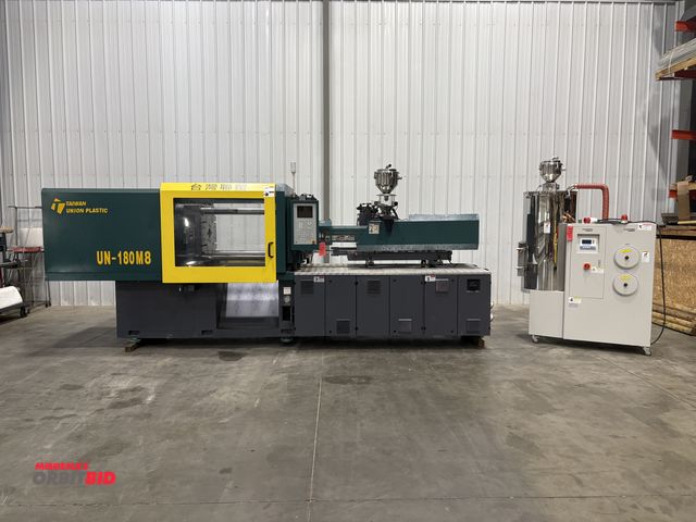 Lot 1-17810 - 2020 Taiwan Union Plastic UN-180M8 Plastic Injection Mold Machine