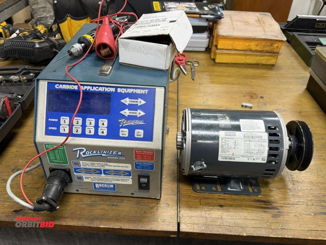 Lot 1-12442 - (1) Rocklinizer, model 850, portable electronic spark disposition machine (120V, single phase input)...