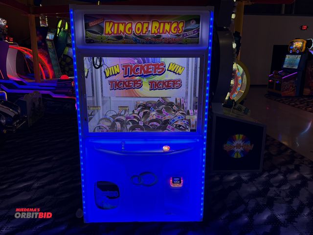 Lot 1-11234 - (1) 2019 Smart, model 45" Jumbo Ticket Ring claw style arcade game, 115V, S/N F17W-0350, electronic ...