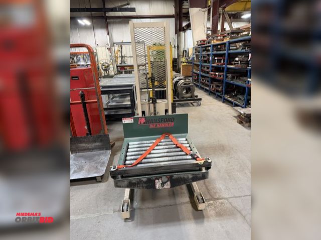 Lot 1-18817 - (1) Beech Engineering and Manufacturing walk-behind lift truck, load capacity of 1000 lbs., 58" lift...