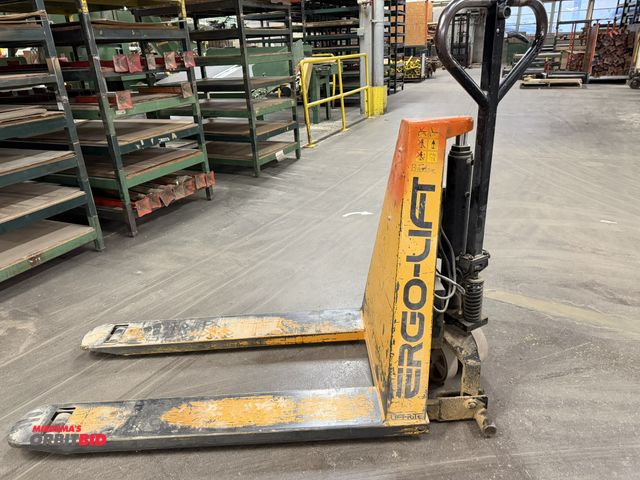 Lot 1-16894 - (1) Lift-Rite, model Ergo-Lift RG30E, 3000 lb. capacity, 12V, internal chargers, 48" x 7" wide forks...