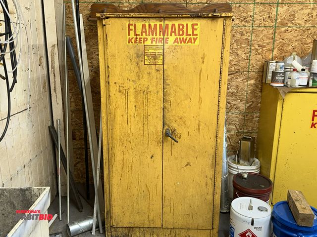 Lot 1-17792 - (1) Se-Cur-All Cabinets, 34" width x 65" height x 34.5" depth flammable liquid safety storage cabine...