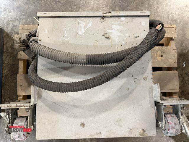 Lot 1-5425 - (1) Marcie, part #11263, 30 KVA-50/60 Hz, 3 phase transformer with wheels mounted to it, working con...
