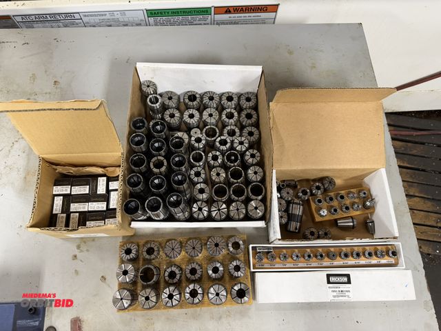 Lot 1-11076 - Lot of assorted collets, various sizes.
