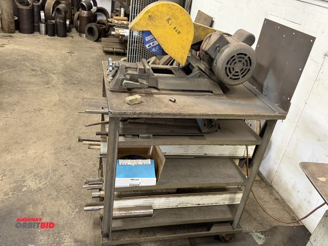 Lot 1-6273 - (1) KI Saw 6" abrasive metal cutting saw with a 1 HP, 115/230V, single phase electric motor, in work...