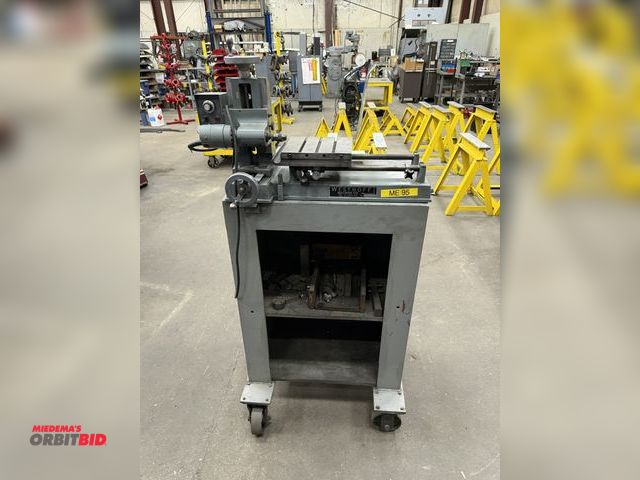 Lot 1-15188 - (1) Westhoff horizontal drilling machine/mini-mill, S/N WM100-190-910, with heavy duty metal rolling...