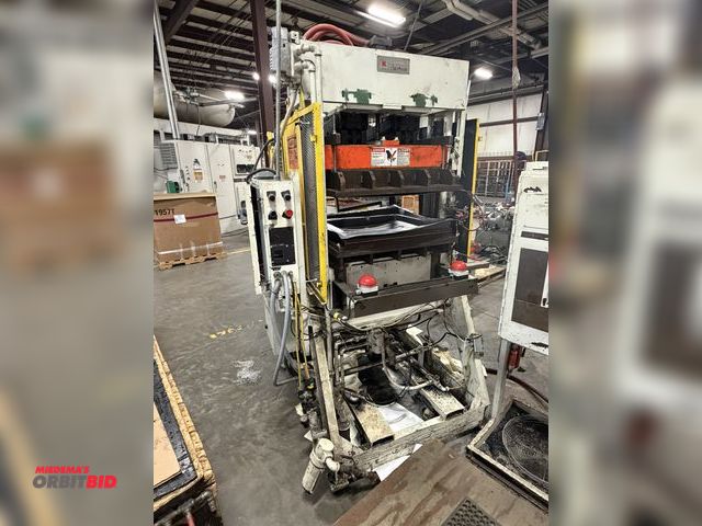 Lot 1-15804 - (1) 1974 Brown Machine Division/Koehring 72-ton press (480V, 3 phase input), with approx. 32" betwee...