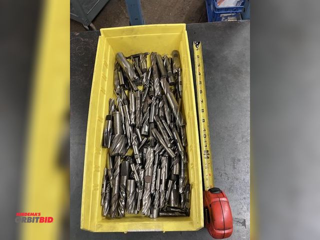 Lot 1-3593 - Large Lot of Endmills, Mostly HSS