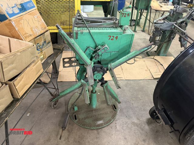 Lot 1-18605 - (1) F.J. Littell Machine Company #3, 300 lb. automatic centering reel, S/N S-9101-77-2.