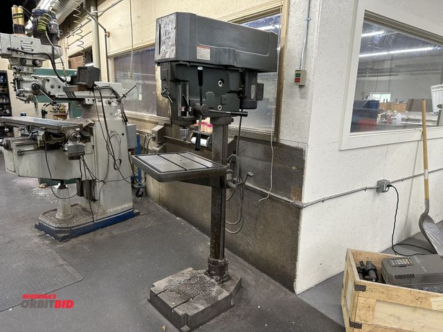 Lot 1-17672 - (1) Wilton VSG Twenty, model 2015, heavy duty drill press, S/N 153457, variable speed spindle, 1/2" ...