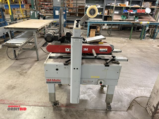 Lot 1-20082 - (1) 3M-Matic adjustable case sealer, model 700A, S/N 10233, 115V, in working condition, winning bidd...