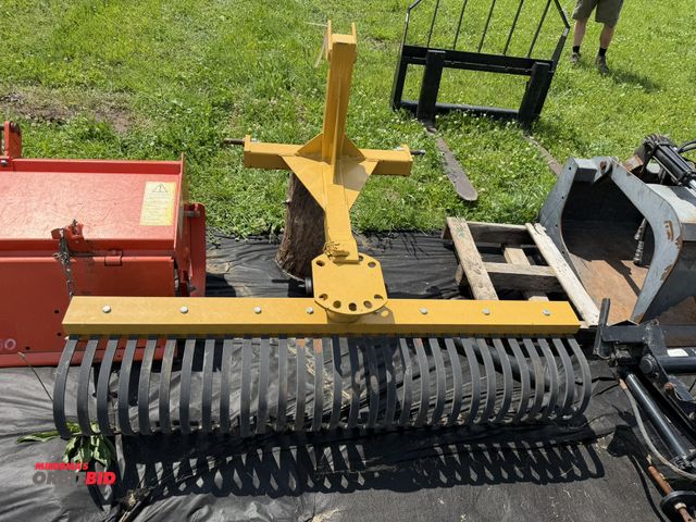 Lot 1-8145 - (1) County Line 60" landscape rake, model LR5CL, 60" wide, 3 pt.