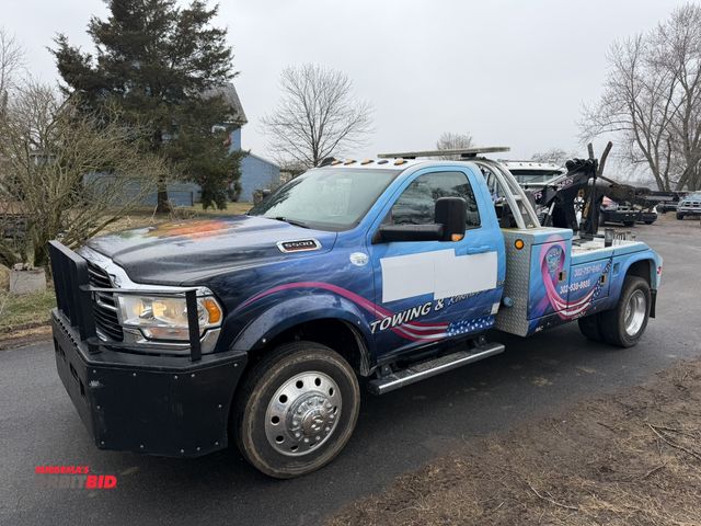 Lot 1-17388 - 2021 Ram  5500 Wrecker Body  Tow Truck Single Axle, Standard Cab, Cummins Diesel engine, automatic t...