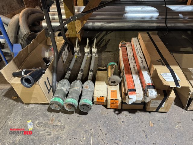 Lot 1-4273 - Large lot of assorted high voltage electrical items, includes S &amp; C Silencers, model SMU-20, fus...