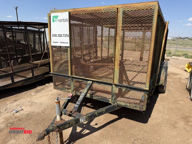Lot 1-18367 - Assembled Trash Trailer
