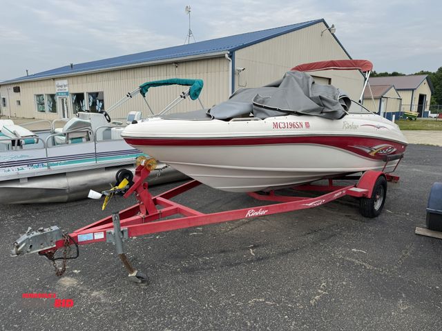 Lot 1-6549 - (1) Rinker Captiva 192, 19' open bow speed boat, 8-person max, includes boat cover, MC #MC3196SN, Mi...
