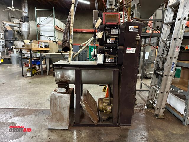 Lot 1-13709 - (1) Modern Process Equipment 600 Series coffee grinder, vacuum speed supply hopper, top feed, 2-stag...