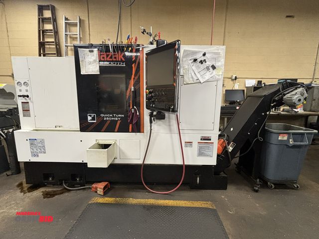 Lot 1-12563 - 2018 Mazak Quick Turn 250 MSY CNC Turning Center