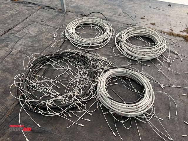 Lot 1-9943 - Lot of (4) Netafim irrigation line, 135' long per roll, 20" on center drops.