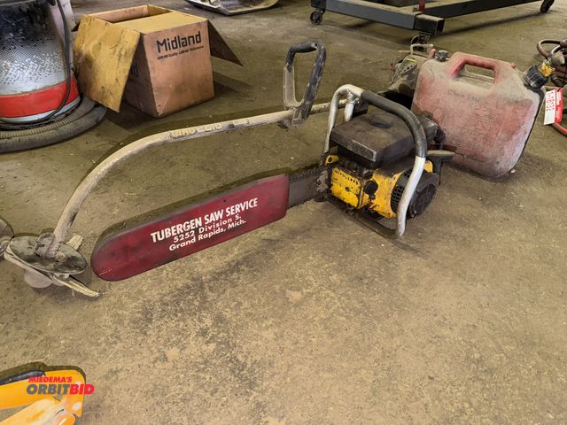 Lot 1-18137 - Lot including (1) McCulloch gas powered chain saw with 20" bar, bar cover, engine pulls through and ...