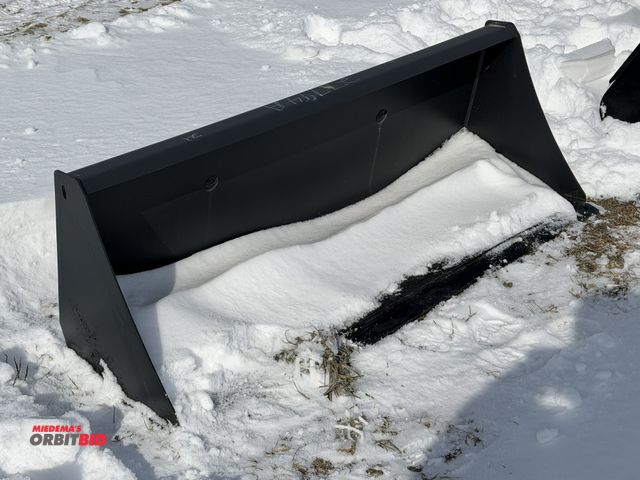 Lot 1-11544 - (1) 2019 ALO AB 54" wide bucket for loader tractor, S/N 116192102621, has welded on cutting edge, bu...