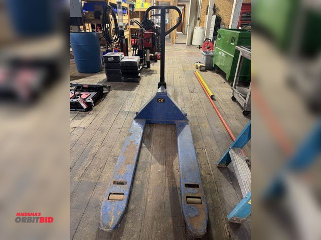 Lot 1-4277 - (1) 5500 lb. capacity pallet jack.  DELAYED removal, please contact auction manager for removal time...