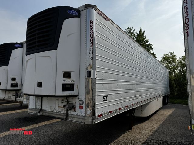 Lot 1-19067 - 2016 Great Dane Tandem Axle Semi-Trailer 53' reefer trailer, Carrier 7500X4 diesel Reefer unit with ...