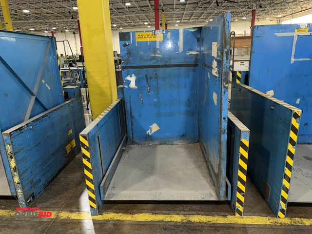Lot 1-5182 - (1) Lift Products, Inc., 110V, 1000 lb. capacity skid lift with hand held pendant.