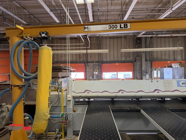 Lot 1-16551 - (1) Anver, model VTB-60-S-HD, heavy duty vacuum lift, S/N 160006519, 4-position head, model VT250-2....