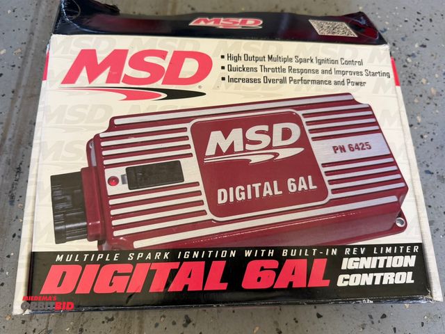 Lot 1-8240 - (1) MSD, model PN6425, digital 6 AL ignition control with built-in rev limiter, working condition un...