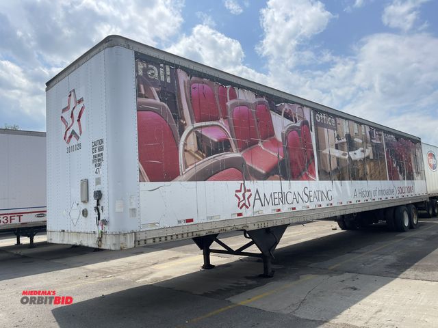 Lot 1-19616 - 2000 Hyundai VI2530152JAS Dry Van Trailer 53' tandem axle dry van semi trailer, rear swing doors, ma...