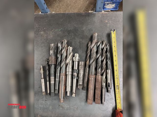 Lot 1-3579 - Large Taper Shank Drill Bits
